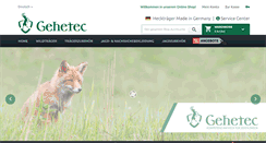Desktop Screenshot of gehetec.de